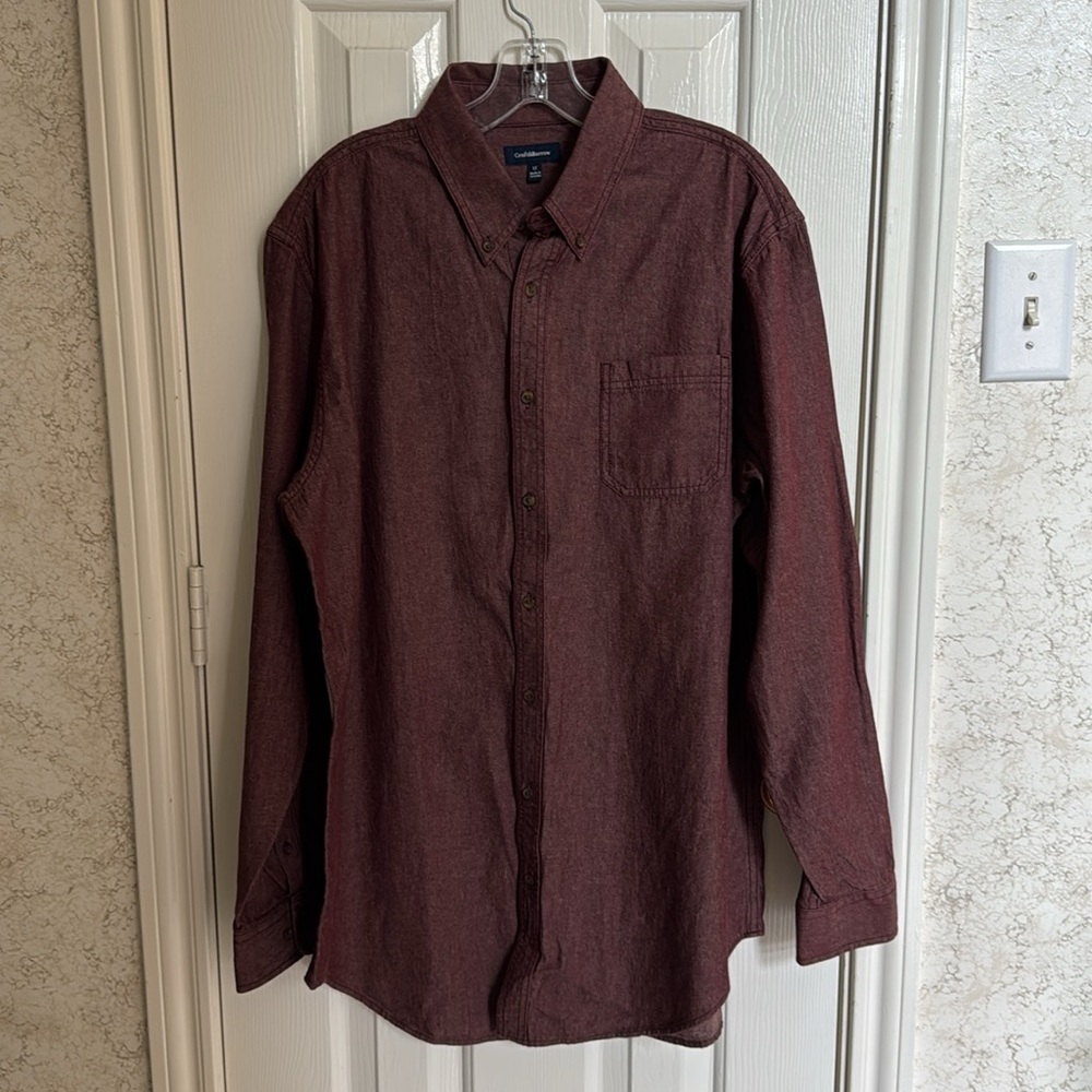 Men’s Croft & Barrow Maroon Shirt